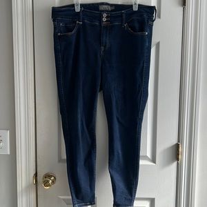 Torrid dark jean Jegging Size 18S